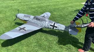 Me109 F4 beim 3 MOTT Oldtimertreffen in Ettringen 2024 [upl. by Odrautse]