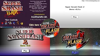 EVOLUTION OF SUPER SMASH FLASH [upl. by Ennad117]