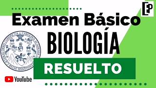 ¡RESUELTO   Examen Básico Biología [upl. by Nomahs]