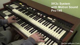 Hammond XK3c System with Motion Sound Pro145 [upl. by Kurys]