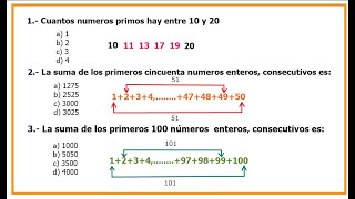 RAZONAMIENTO LOGICO MATEMATICO  EXAMEN ESFM Postulantes para la Normal [upl. by Jerroll922]