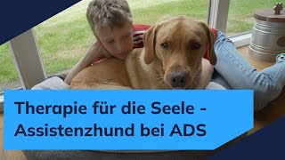 Therapie für die Seele  Assistenzhund bei ADS [upl. by Yerkovich131]