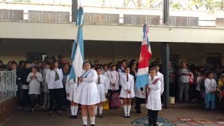 Manejo de la Bandera en los actos escolares [upl. by Ethan]