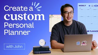 Create a custom personal planner [upl. by Aeuhsoj]