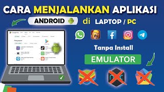 Cara Cepat Install Google Play Store di Laptop [upl. by Spatz]