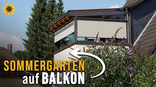 Sommergarten auf Balkon Worauf ihr achten solltet [upl. by Oilejor]