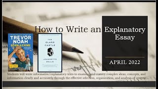 Explanatory Essay  Introduction [upl. by Tamberg]