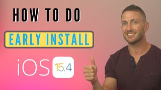 How to Download and Install iOS 154 Public Beta on iPhone Early Release [upl. by Hound]