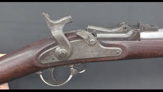 First Pattern 1865 Allin Conversion  Trapdoor Springfield [upl. by Yhcir]