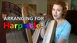 Adapting Arrangements for Harpsicle or Small Harp [upl. by Akkimat]