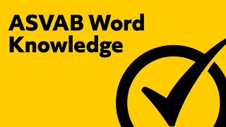 ASVAB Word Knowledge Study Guide [upl. by Ulrick]