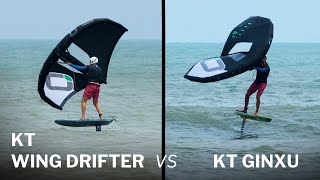 KT Wing Drifter vs KT Ginxu  on water review [upl. by Endaira]