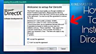 How to install DirectX 9101112 In windows XP788110 Step By Step By Technical Zone [upl. by Somerset]