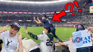 How to get ejected from Yankee stadium  FANS GO CRAZY on the Astros [upl. by Towney]