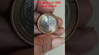 20 peso coin 2021 hard to find coin coinhunter collection philippines [upl. by Templeton]