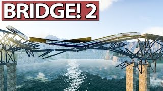 BRIDGE 2 ANG►SPIELT  Der Brückenbau Simulator [upl. by Ylsel]