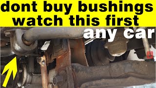 dont buy sway bar bushings ever again just do this and problem fixed any makeyearmodel [upl. by Ritchie]