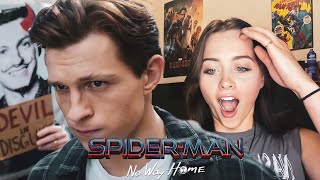 SPIDERMAN NO WAY HOME Teaser Trailer Reaction [upl. by Elletnohs108]