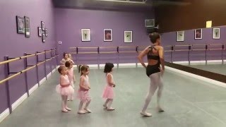 3 year old ballet class [upl. by Burbank]