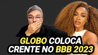 CRENTE NO BIG BROTHER BRASIL 2023 GLOBO COLOCA PÁTRIA RAMOS PARA APRESENTAR BBB 23 [upl. by Zohara]