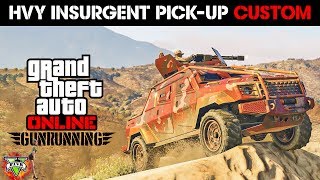 GUNRUNNING DLC SPENDING SPREE  NEW INSURGENT CUSTOM  GTA 5 GUNRUNNING DLC 4K Stream [upl. by Atnohsal]