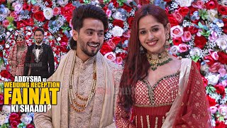 Fainat  Mr Faisu and Jannat Zubair arrives at Adnaan Shaikh  Ayesha Reception  Faisu ki Shaadi [upl. by Adnwahs]