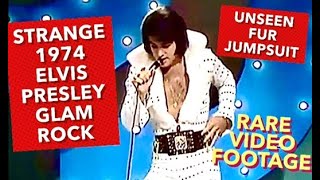 RARE Elvis Presley Glam Rock 1974 performance  WEIRD FUR Jumpsuit  “I Need Your Love Tonight” LIVE [upl. by Htebazil648]