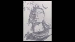 Lord shiv song music drawing art music sketch artist caption pencildrawing [upl. by Pheni]