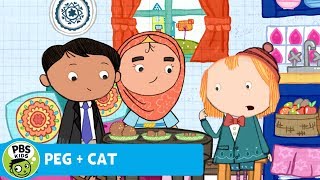 PEG  CAT  Fair Sharing on Eid AlAdha  PBS KIDS [upl. by Milan]