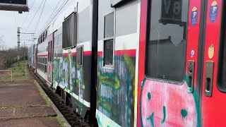 RERC Z20900Z8800 en gare de RungisWissousLaFraternelle [upl. by Tewell362]