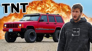 Blowing up my friends Jeep [upl. by Esenwahs]