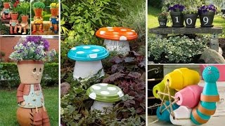 Budget Friendly and Fun Garden Projects Made with Clay Pots [upl. by Farron]