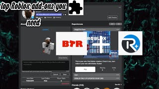 the top best roblox addons you need roprobtrroblox [upl. by Ardin]