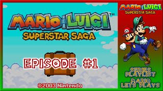 Mario amp Luigi Superstar Saga  The Evil Emissary A Brotherly Adventure Begins  Episode 1 [upl. by Herbert]