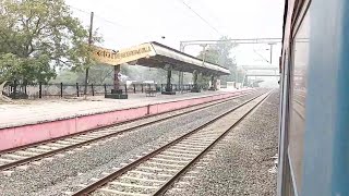 Arrival at Fatehabad Chandrawatiganj Junction Railway Station Mhow  Ratlam DEMU [upl. by Jezabel]