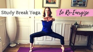 Study Break Yoga  Take a Break to ReEnergize your Body and Mind [upl. by Root]