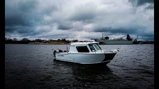 The Ultimate Big Water Fishing Boat The Hewescraft 250 Alaskan Walkthrough [upl. by Eisler]