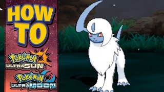 HOW TO GET Absol in Pokemon Ultra Sun and Moon [upl. by Tosch]