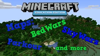 Maps for Minecraft Education Edition  How to download [upl. by Ijneb]