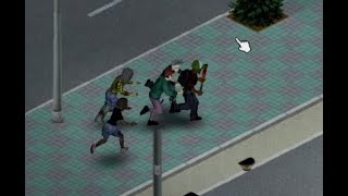 Project Zomboid 8x sprinters [upl. by Joed]