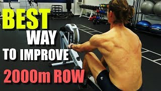 Rowing Machine Best Way To Improve 2000m Row LETS GET REAL [upl. by Golter972]