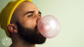 Learn to Blow TRIPLE LAYER Gum Bubbles [upl. by Gavette317]