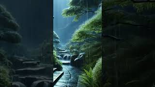 Peaceful nights Relax with gentle rain sounds [upl. by Marlow]