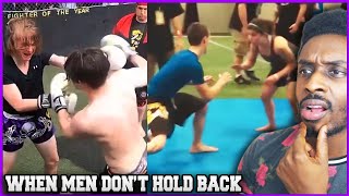 When Men Actually Fight Back Men vs Women in Fights [upl. by Pip]