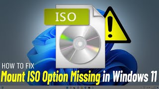 How Do I Open an ISO File in Windows [upl. by Noelani]