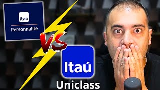 Itaú UNICLASS OU PERSONNALITÉ qual escolher [upl. by Retluoc]