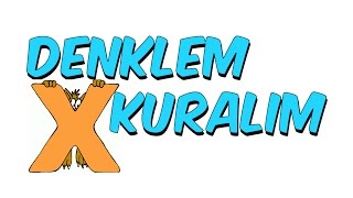 6dkda DENKLEM KURALIM  7Sınıf [upl. by Oterol]