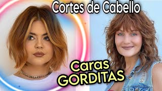 Los MEJORES CORTES de PELO para GORDITAS con PAPADA CARA REDONDA y CUELLO CORTO Perfila el Rostro [upl. by Anela950]