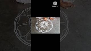 How to draw alpona design step by stepalpona designLaxmi puja alpona art alpona alponadesign [upl. by Gnel]