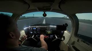 Piper PA38112 Tomahawk Test Flight [upl. by Llertnov]